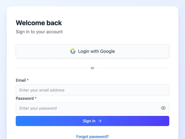 Preview of Travel Connect Signin