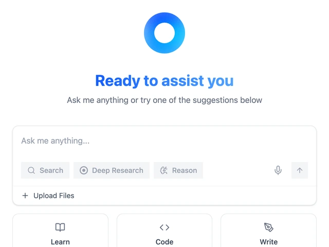 Preview of AI Assistant Interface